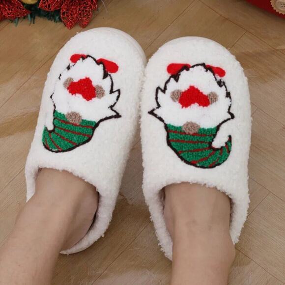 2/$30 NEW Christmas Gnome Slippers - Picture 1 of 14